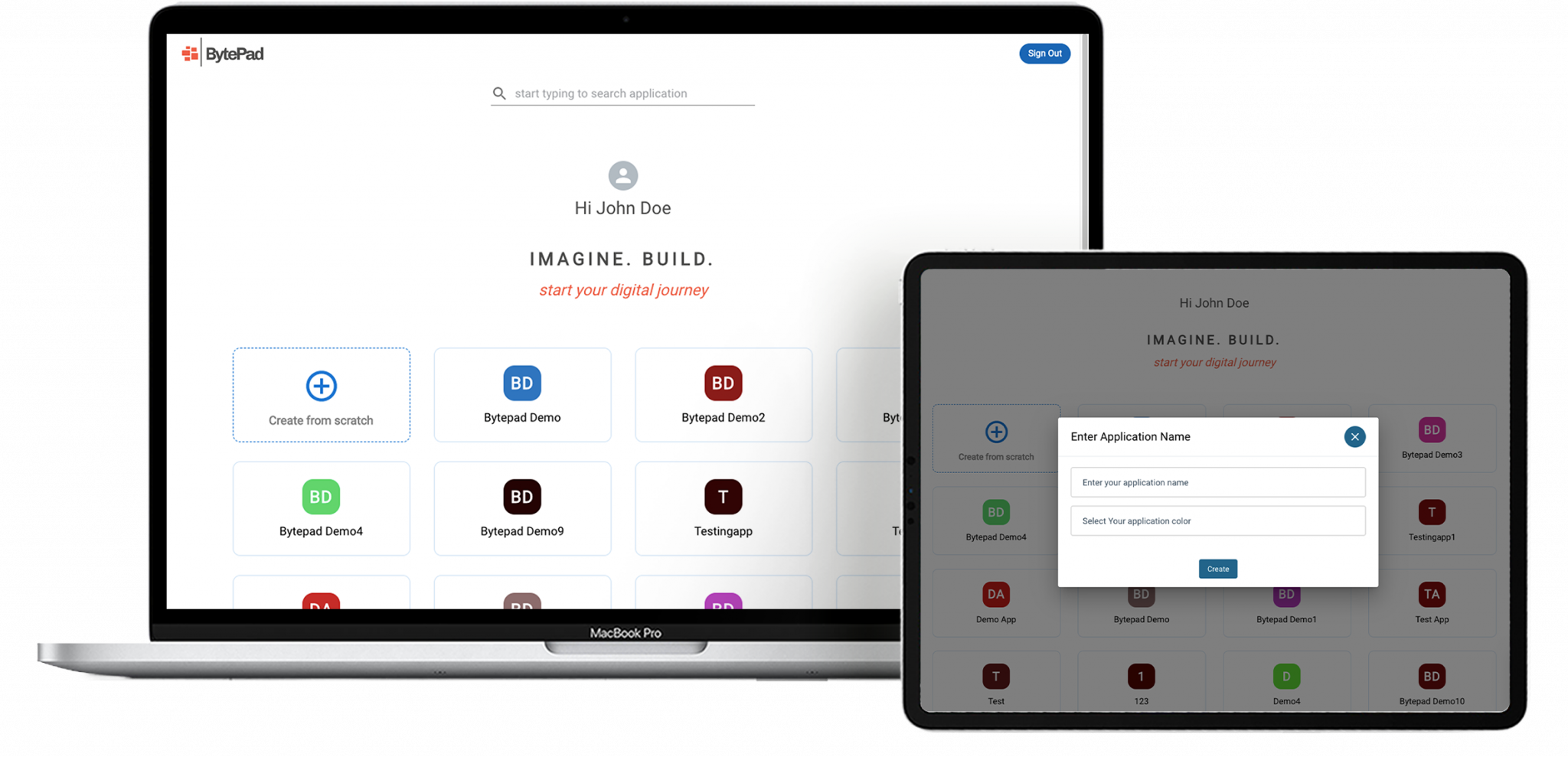 BytePad Application